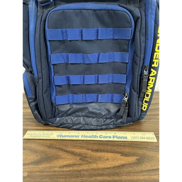 Under Armour UA Steph Curry Storm SC30 Backpack Undeniable Blue Large NBA Bag - Picture 4 of 15